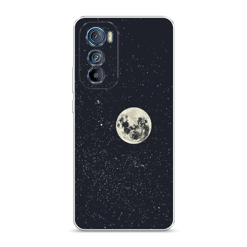 

Чехол на Motorola Edge 30 "Полнолуние", Красный, 243250-2