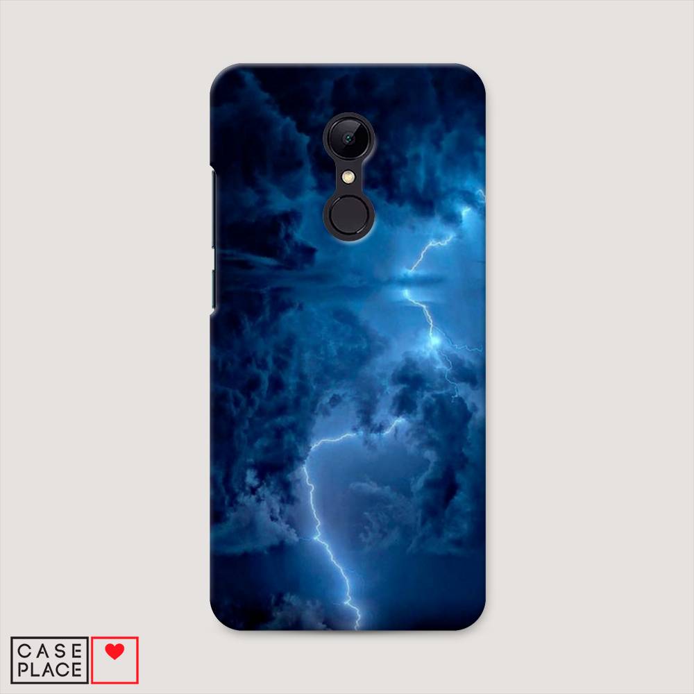 

Пластиковый чехол "Молния" на Xiaomi Redmi 5, 33020-3