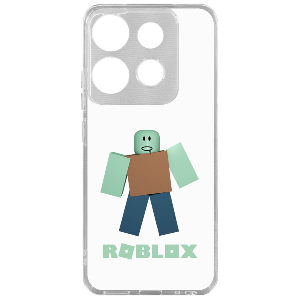 

Чехол-накладка Krutoff Clear Case Roblox-Зомби для INFINIX Smart 7, Прозрачный