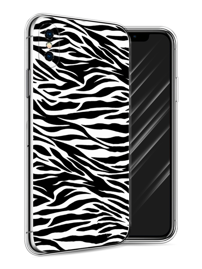 

Чехол Awog на Apple iPhone X (10) / Айфон X (10) "Принт зебра", Разноцветный, 11050-7