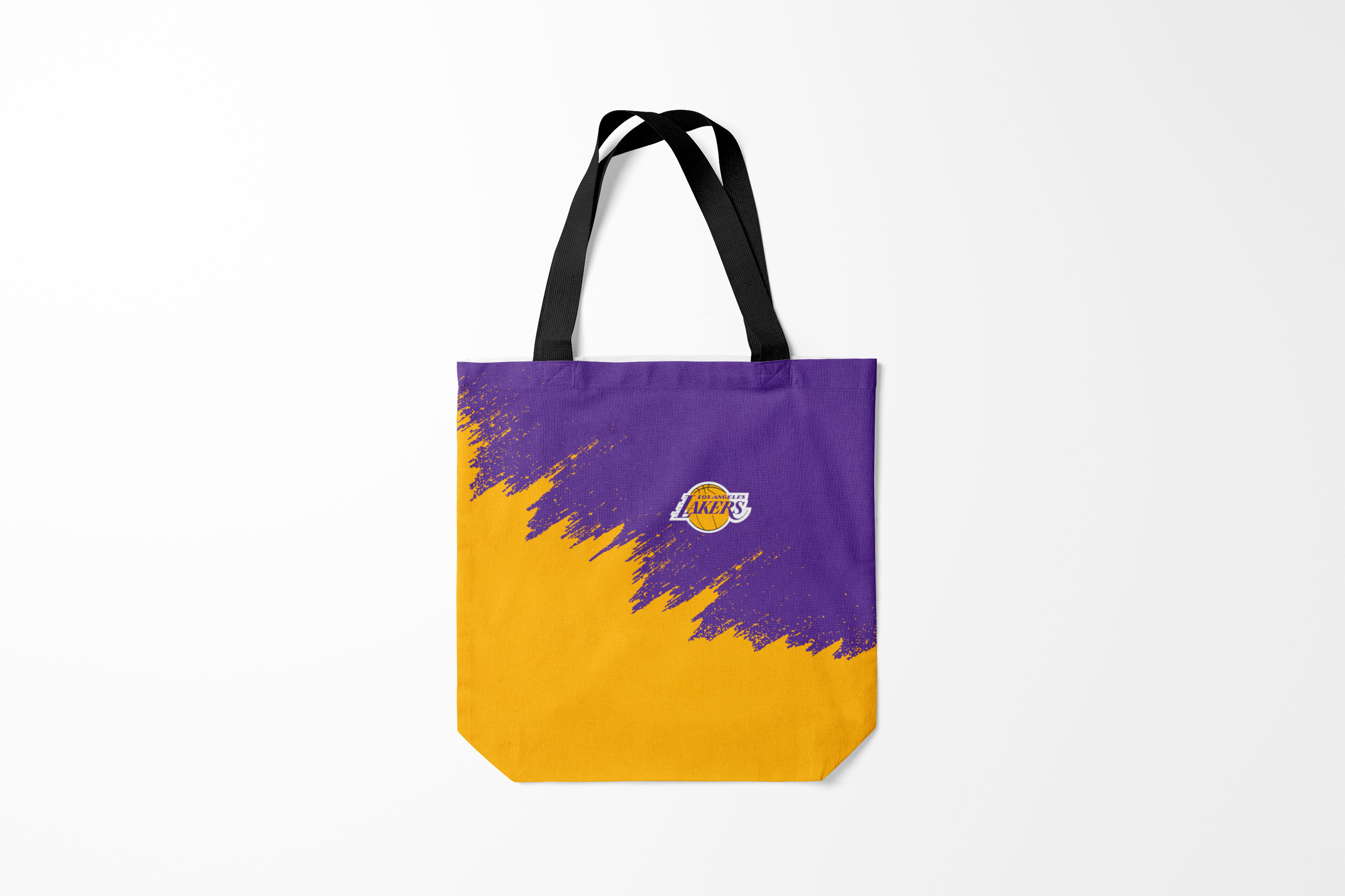 Сумка шоппер женская Burnettie Los Angeles Lakers LA, разноцветный