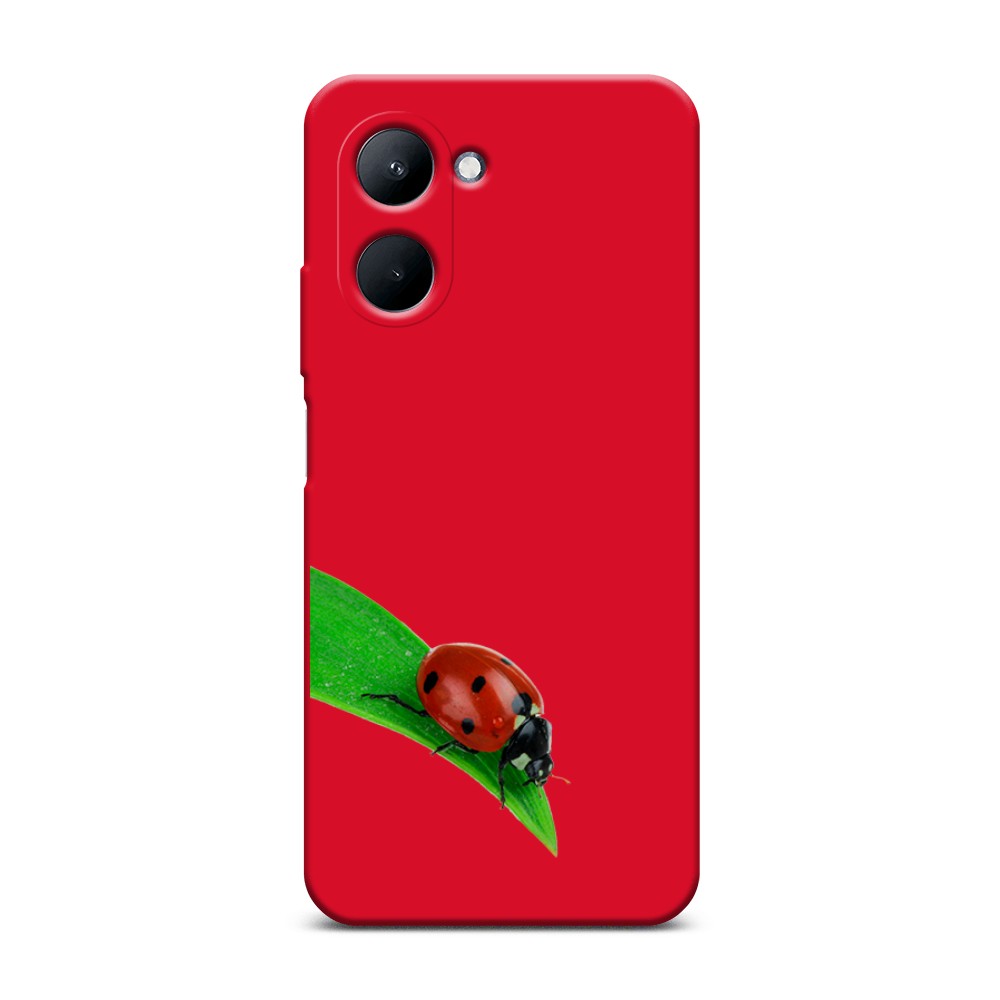 

Чехол Awog на Realme C33 "На счастье", Белый;красный;зеленый, 2511353-1