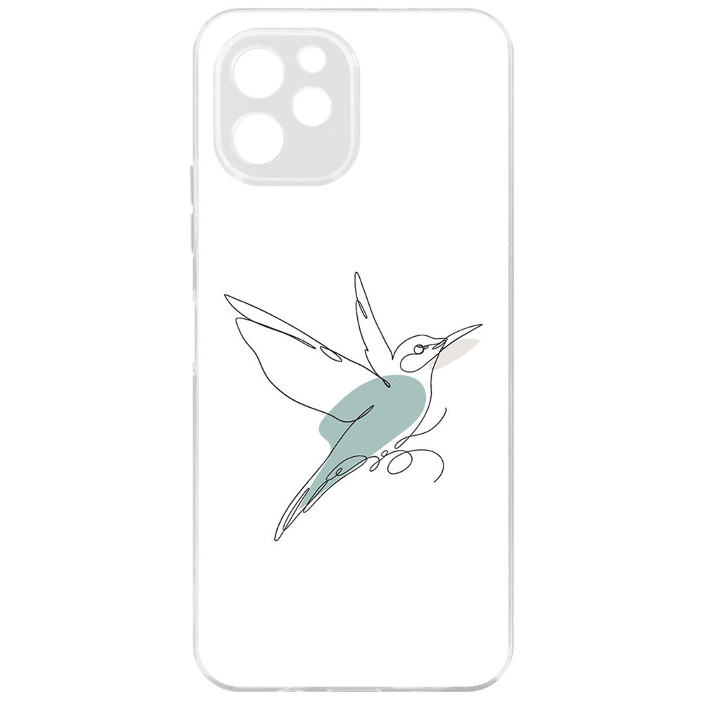 

Чехол-накладка Krutoff Clear Case Легкость для Huawei Nova Y61, Прозрачный