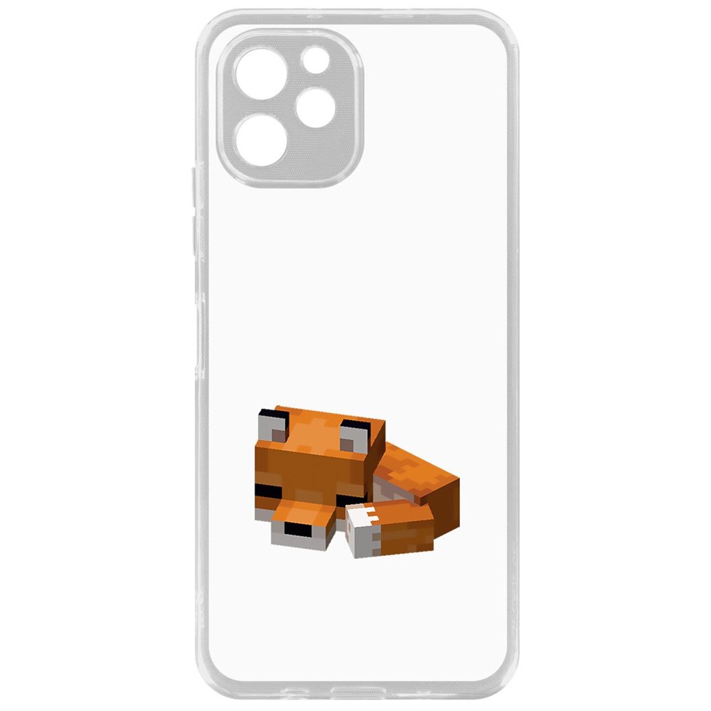 

Чехол-накладка Krutoff Clear Case Minecraft-Спящий Лисенок для Huawei Nova Y61, Прозрачный