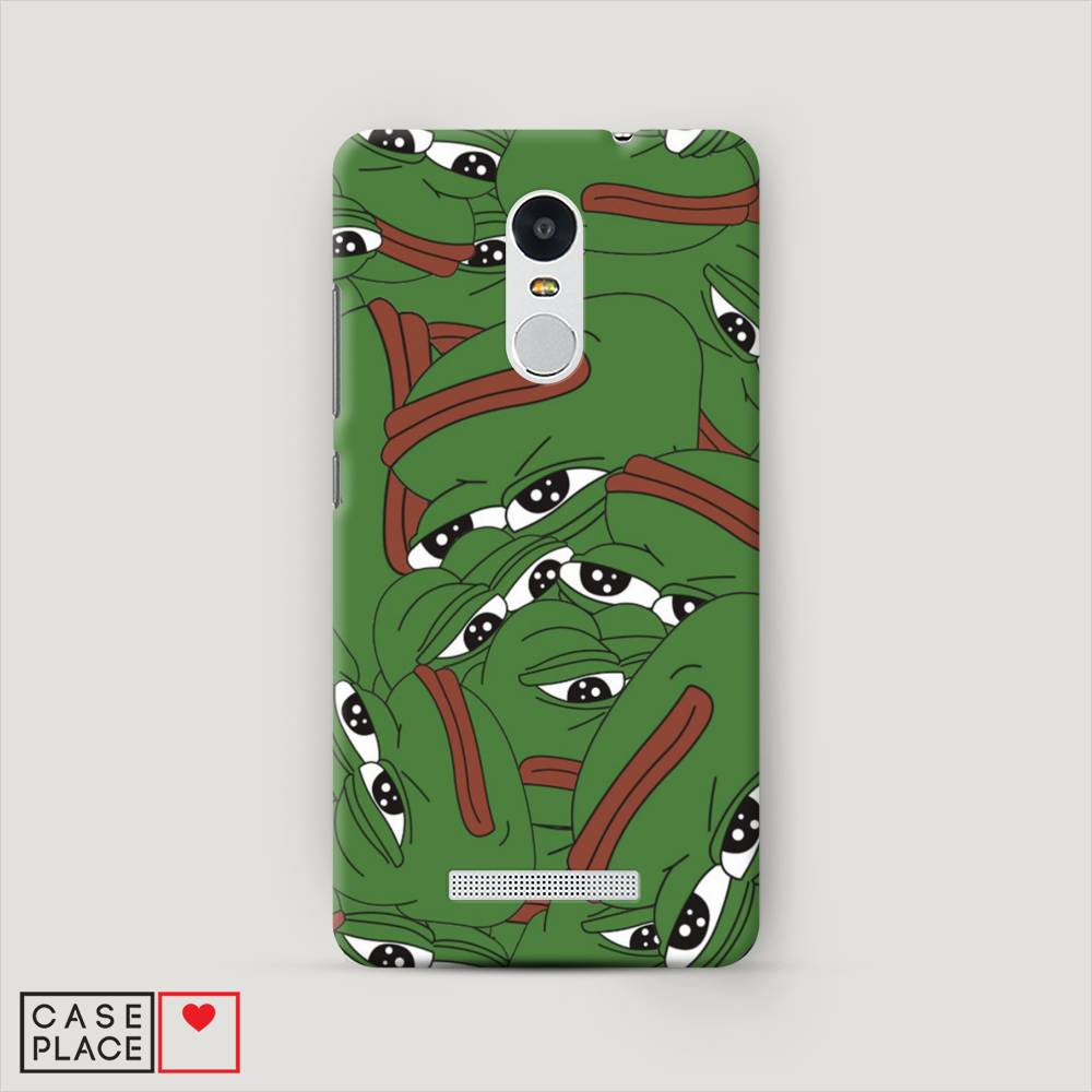 

Пластиковый чехол "Печальный frog" на Xiaomi Redmi Note 3