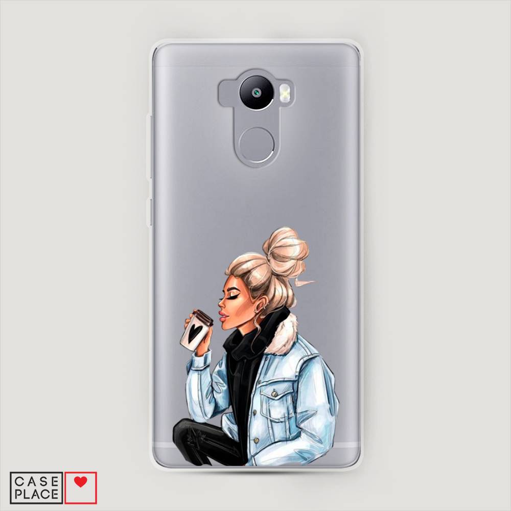 

Пластиковый чехол "Cute girl" на Xiaomi Redmi 4