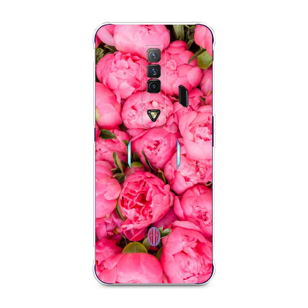 

Силиконовый чехол "Прекрасные пионы" на ZTE Nubia Red Magic 7, 135950-8