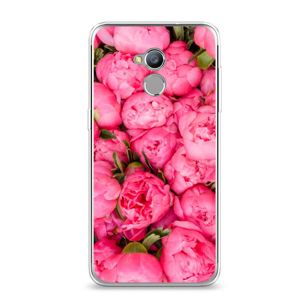 

Силиконовый чехол "Прекрасные пионы" на ZTE Blade V7 Lite, 130450-8