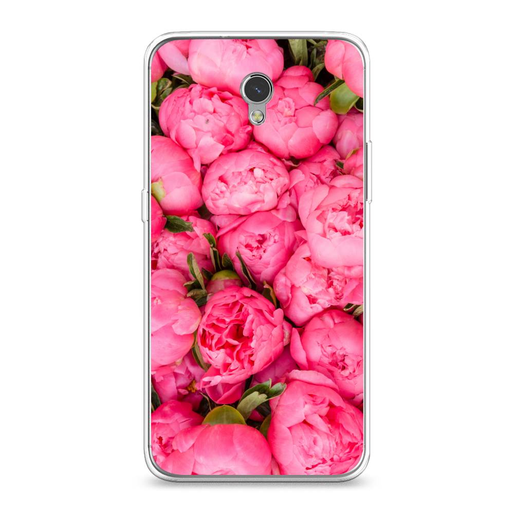 

Силиконовый чехол "Прекрасные пионы" на ZTE Blade V7, 131150-8