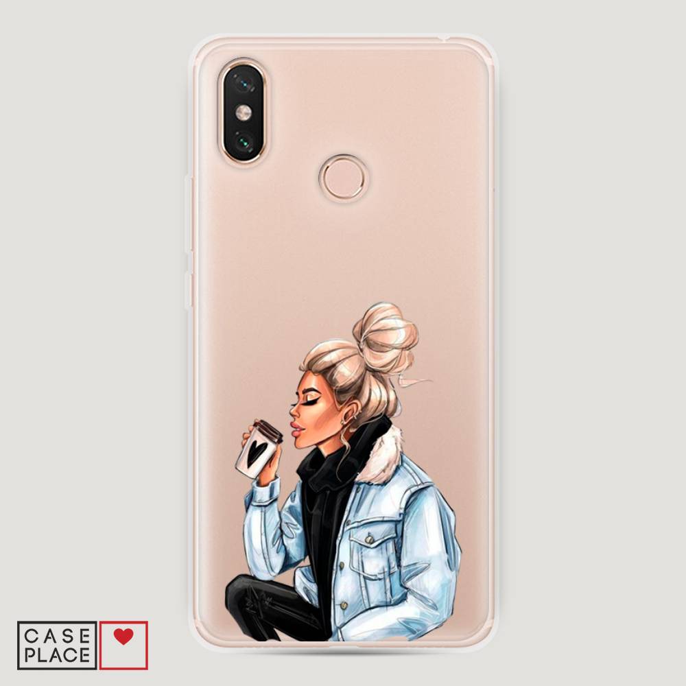 

Пластиковый чехол "Cute girl" на Xiaomi Mi Max 3
