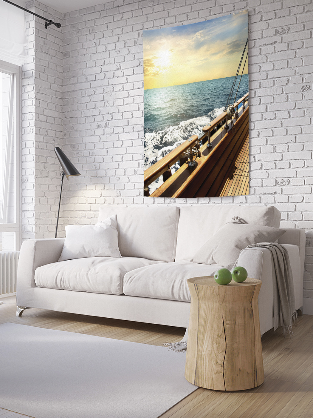 

Вертикальное фотопанно на стену JoyArty На прогулочной палубе корабля 100x150 см, На прогулочной палубе корабля