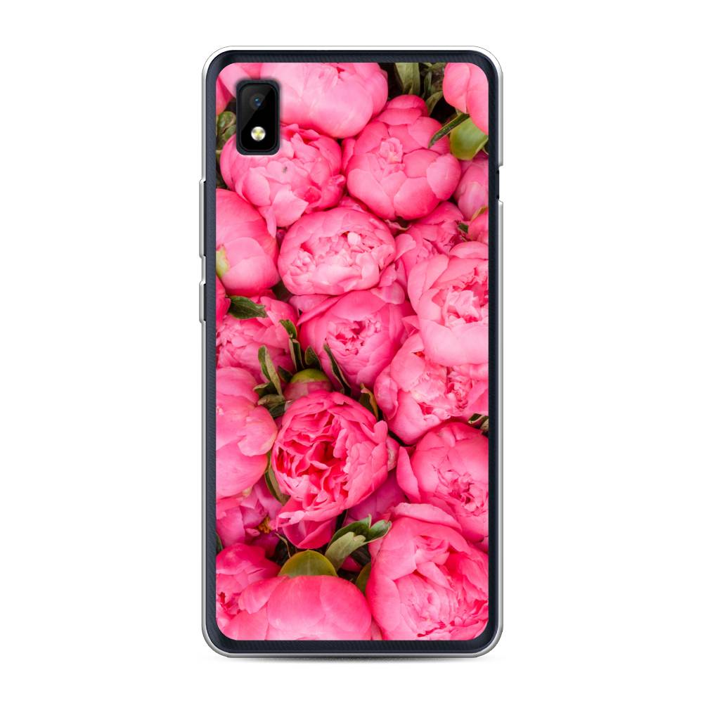 

Силиконовый чехол "Прекрасные пионы" на ZTE Blade L210, 134150-8