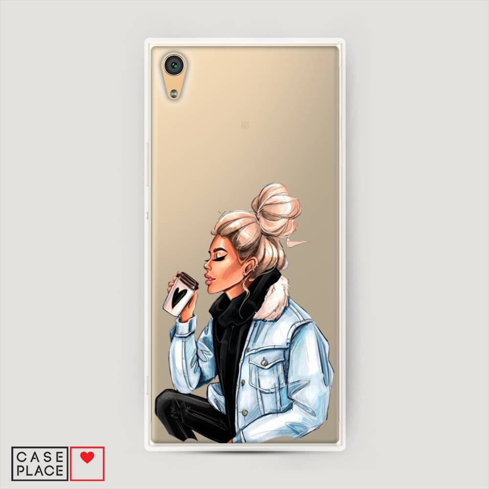 

Пластиковый чехол "Cute girl" на Sony Xperia XA1