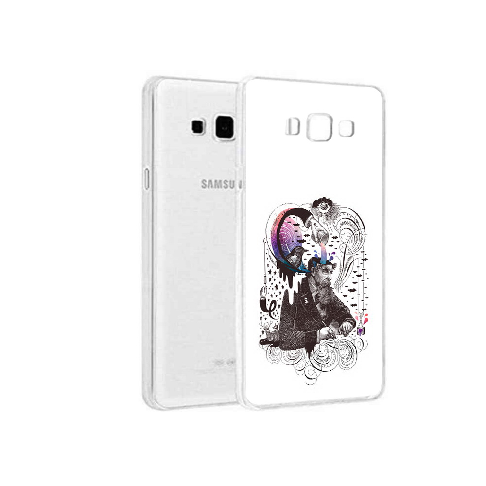 

Чехол MyPads Tocco для Samsung Galaxy On7 абстракция думающий мужчина, Tocco