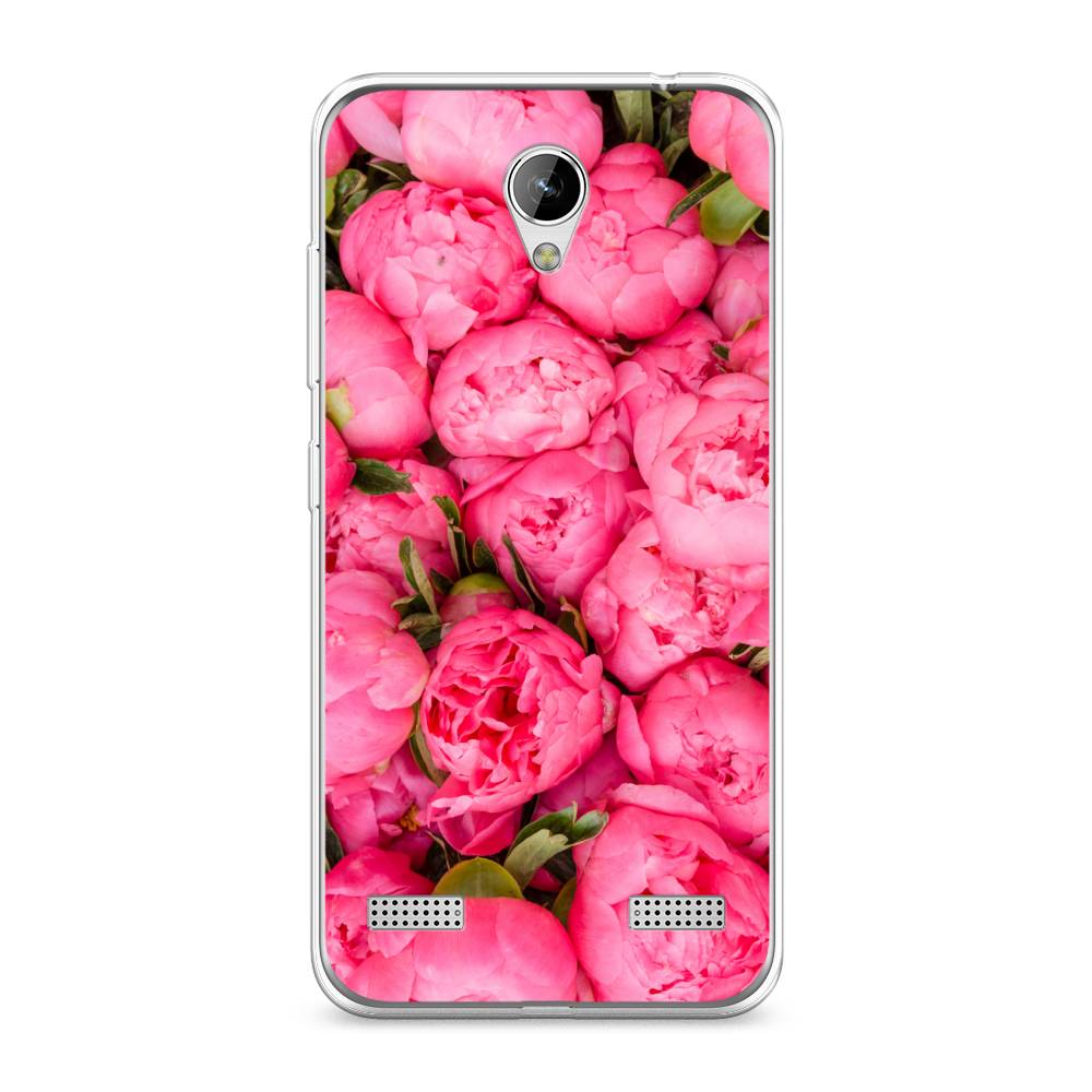 

Силиконовый чехол "Прекрасные пионы" на ZTE Blade A520, 132050-8