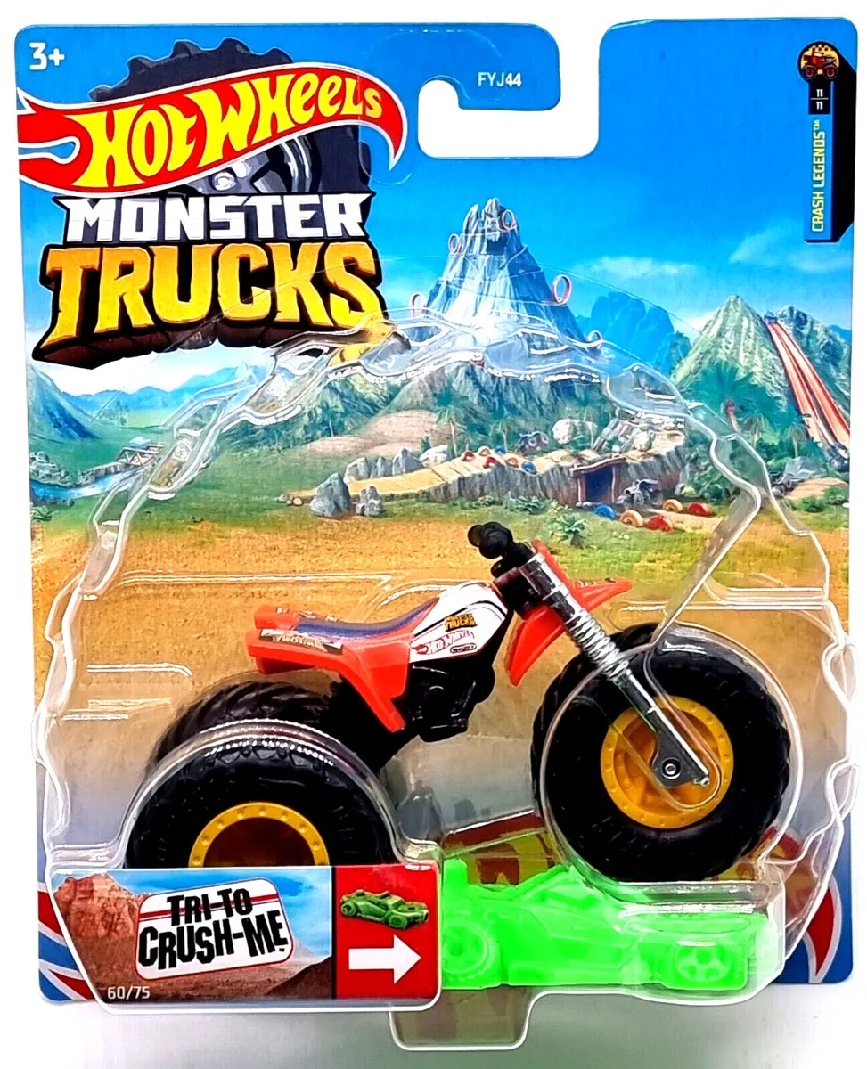 

Машина Hot Wheels Monster Trucks Araba Tr To Crush Me HCP37, Оранжевый, HCP37_FYJ44