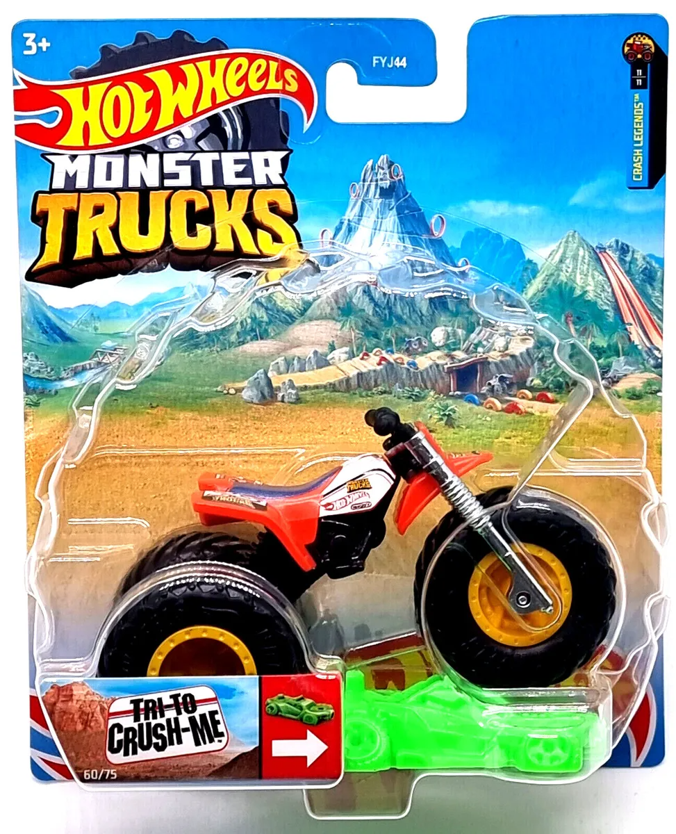 Машина Hot Wheels Monster Trucks Araba Tr? To Crush Me HCP37 food trucks delights on wheels