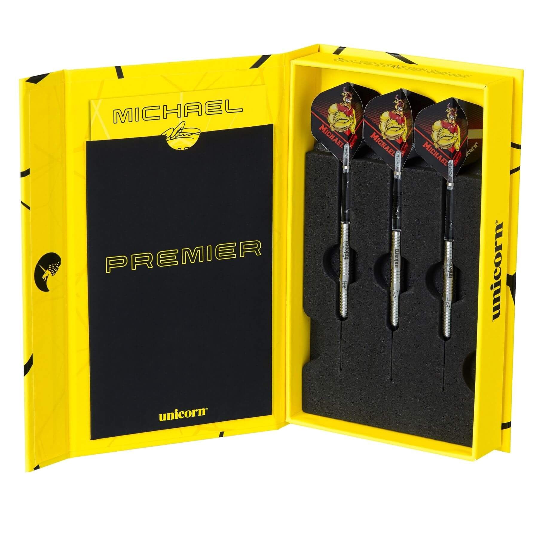 

Дротики для игры в дартс Unicorn Michael Smith Premier steeltip 22gr