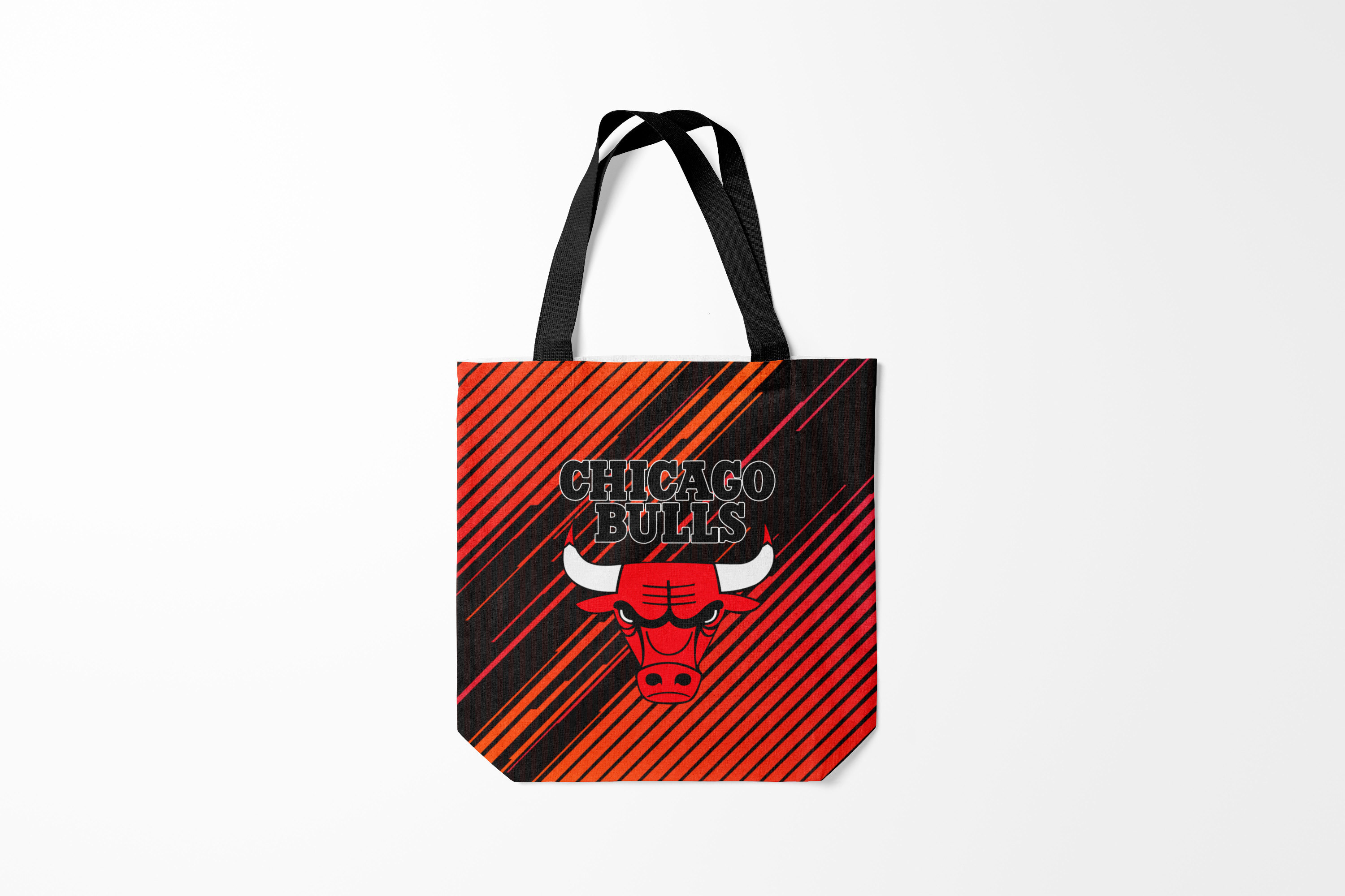 

Сумка шoппер унисекс Burnettie NBA Chicago Bulls, черный, NBA Chicago Bulls