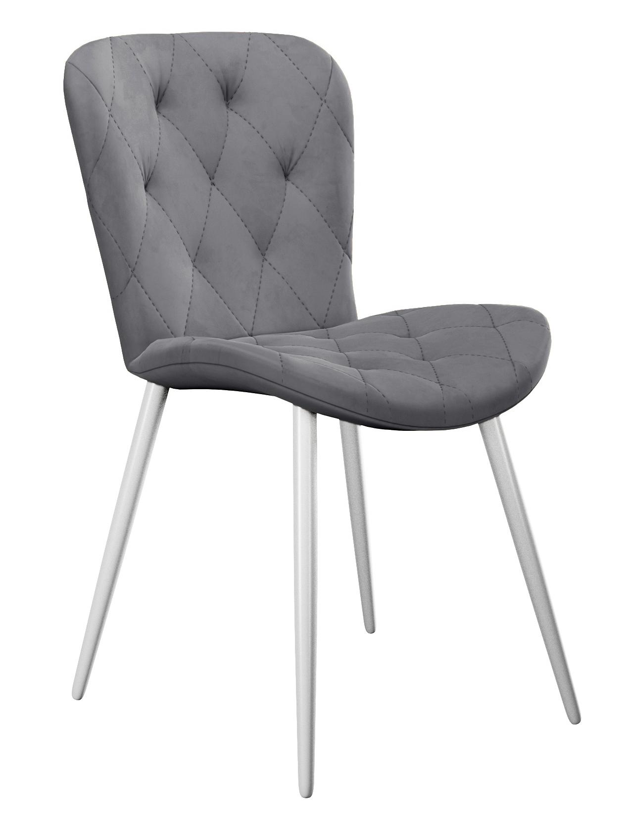 

Стул DIKLINE 303 черный микровелюр 35x45x86 см (2 шт) для гостиной, 303