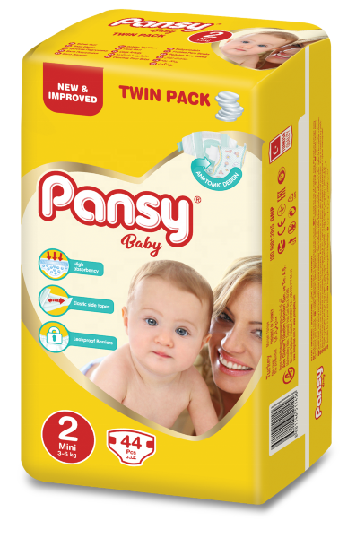 фото Подгузники pansy baby twin mini