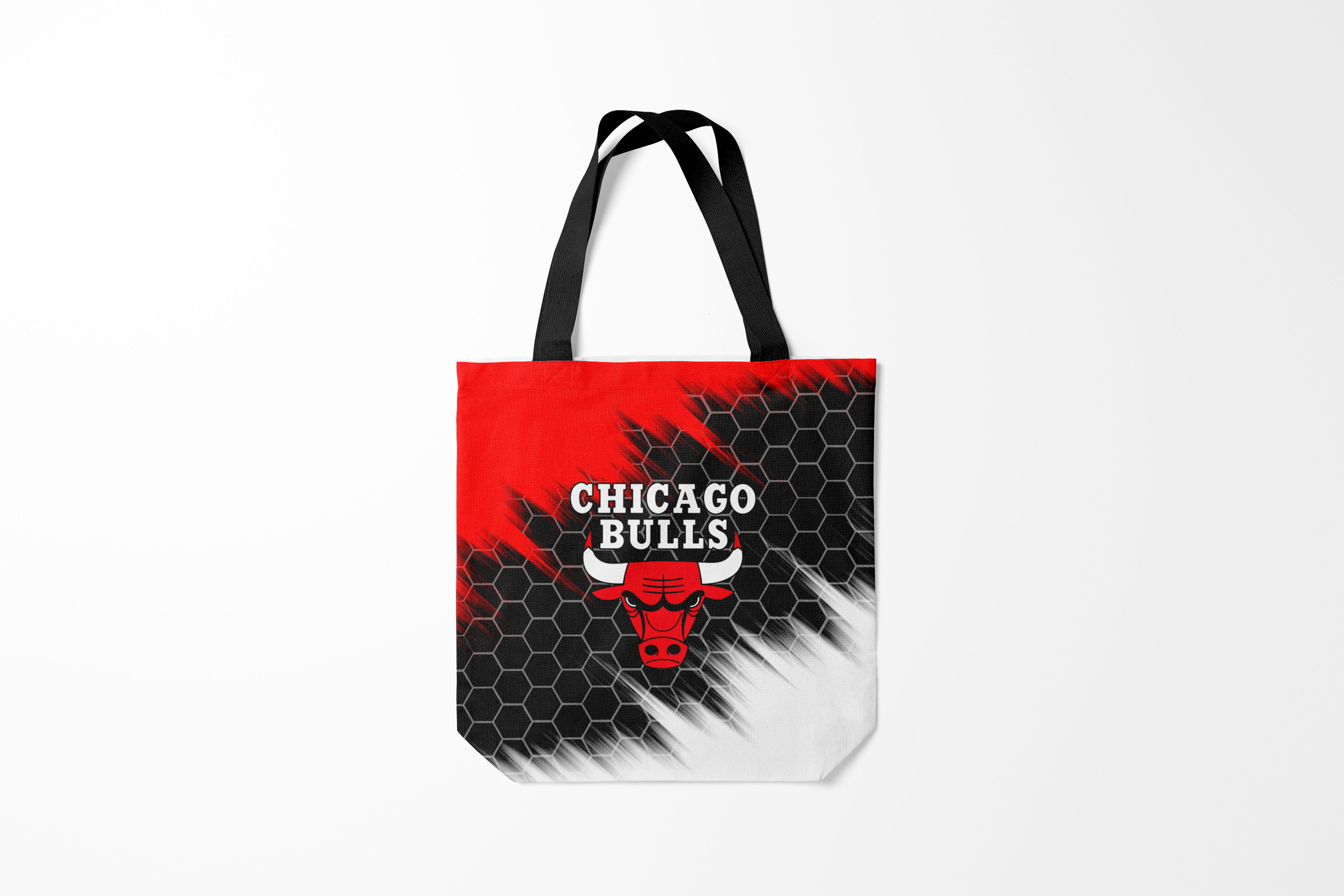 

Сумка шoппер унисекс Burnettie NBA CHICAGO BULLS, черный, NBA CHICAGO BULLS