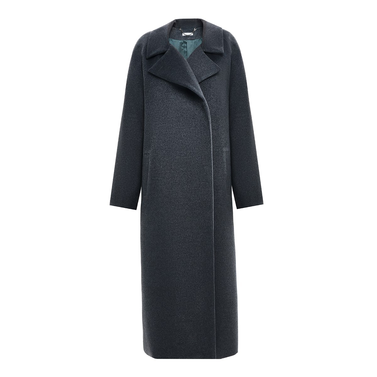 

Пальто женское Alleyesonu 53898 серое, Серый, 53898