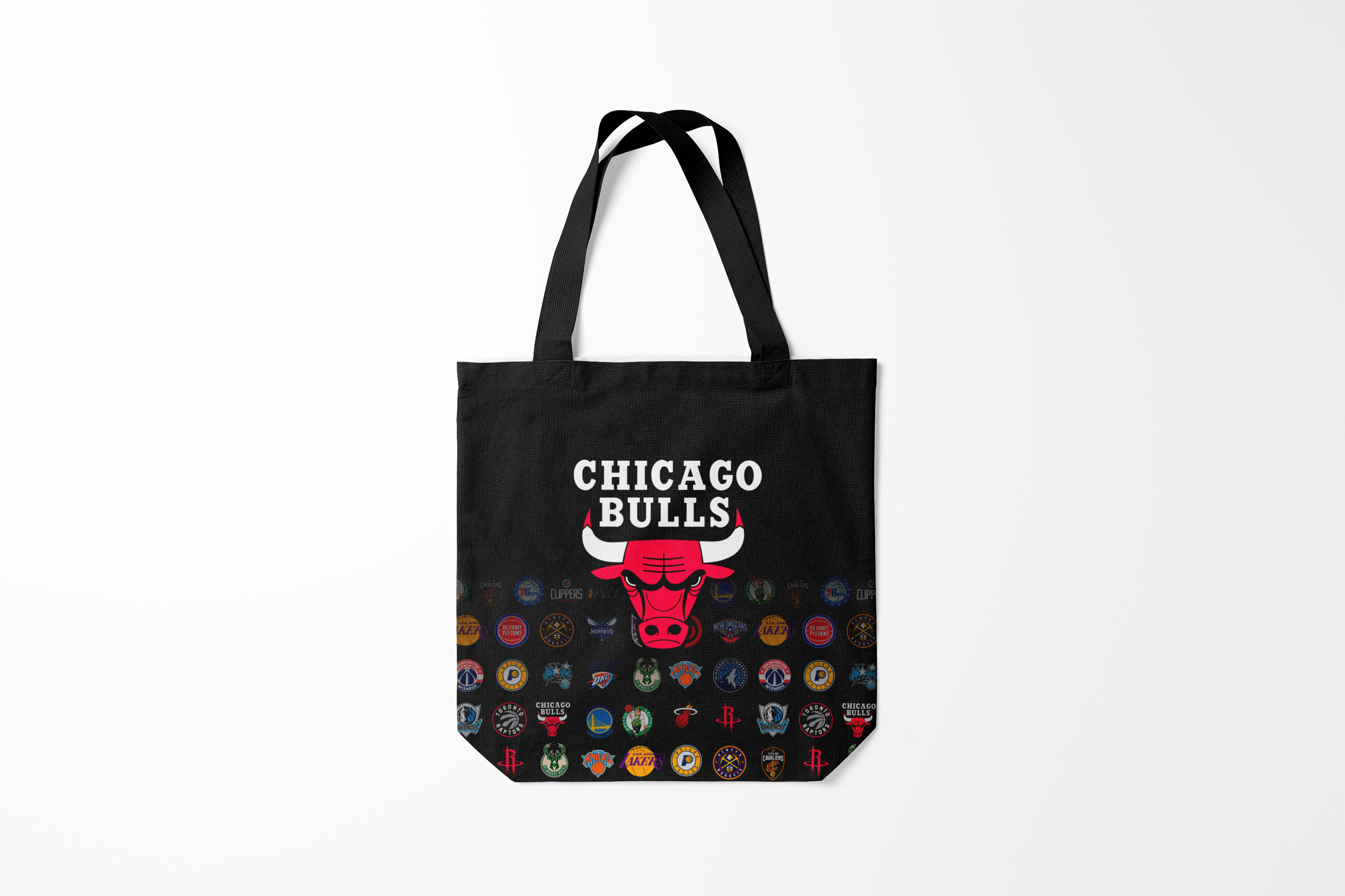 

Сумка шoппер унисекс Burnettie NBA Chicago Bulls 1, черный, NBA Chicago Bulls 1