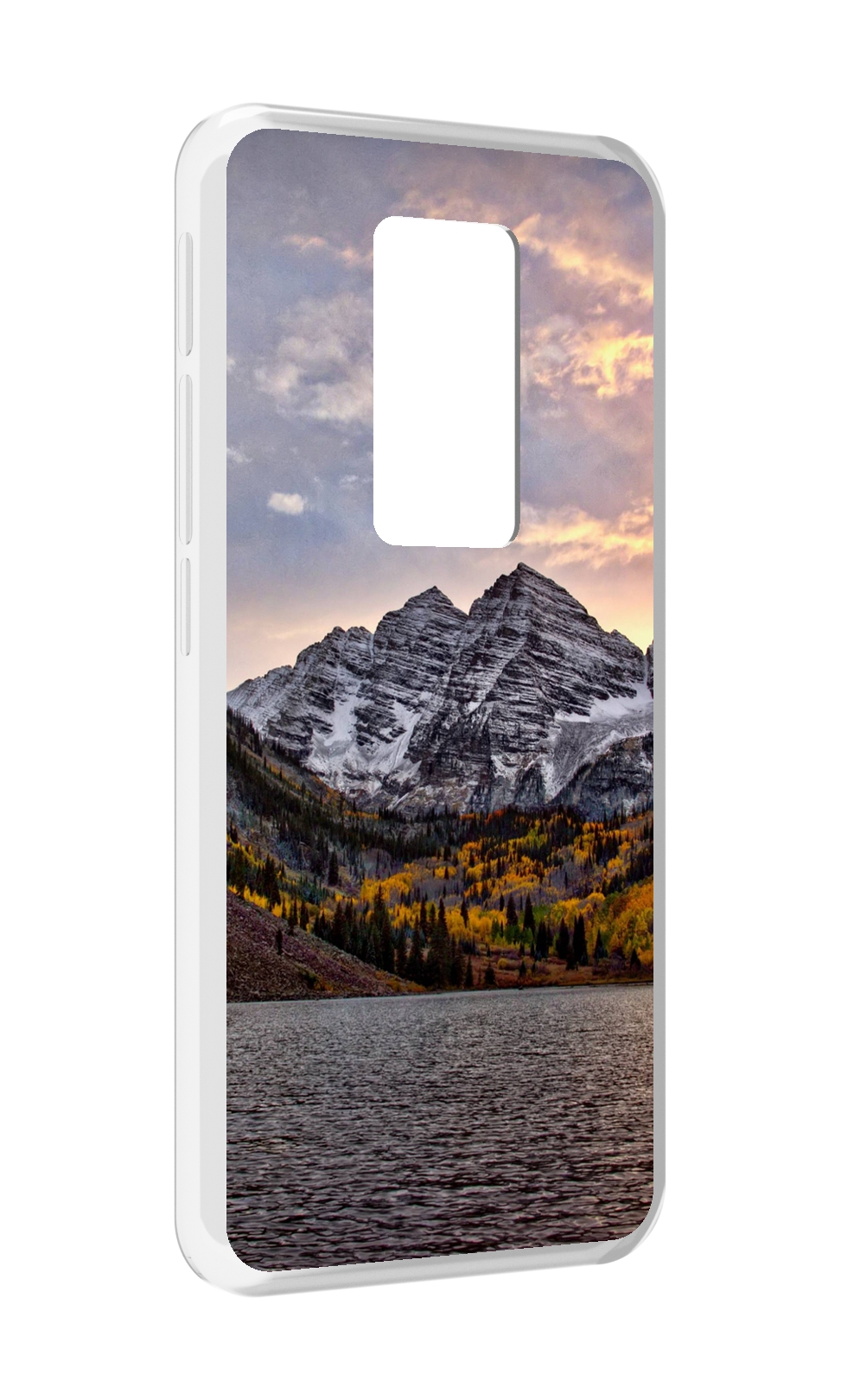 

Чехол MyPads горы-колорадо для Motorola Defy 2021, Прозрачный, Tocco