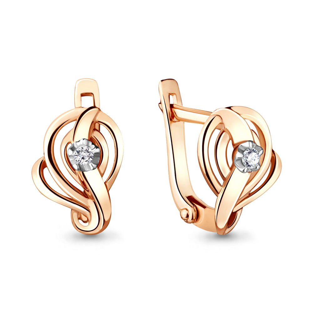 

Серьги из красного золота с бриллиантом Aquamarine 942493к_585_кз, 942493к_585_кз