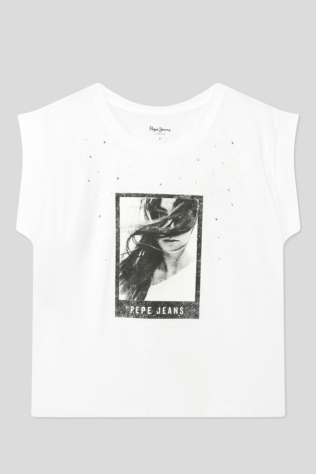 

Футболка женская Pepe Jeans London PL505468 белая XS, Белый, PL505468