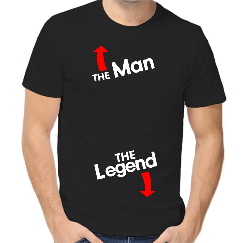 

Футболка мужская черная 58 р-р the man the legend, Черный, fm_the_man_the_legend