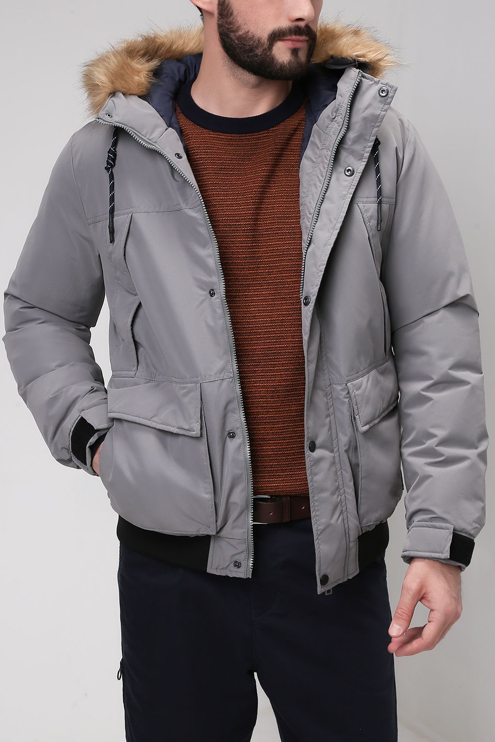 

Куртка мужская Jack & Jones 2109 STACY хаки M, 2109 STACY