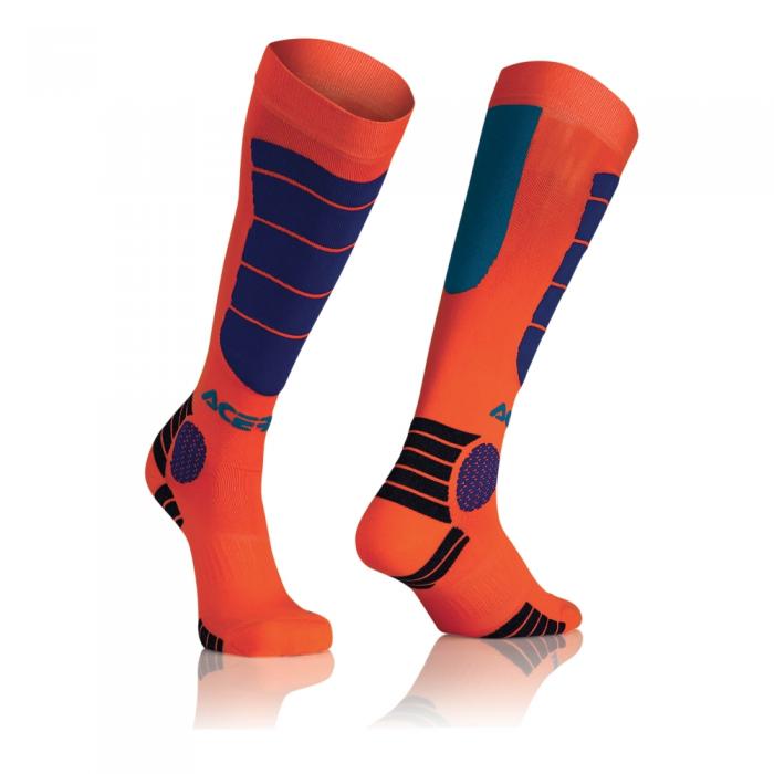 фото Гольфы кроссовые acerbis mx impact blue/orange xxl (р.45-47)