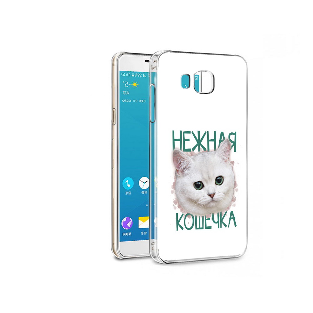 

Чехол MyPads Tocco для Samsung Galaxy Alpha нежная кошечка (PT13063.503.520), Прозрачный, Tocco