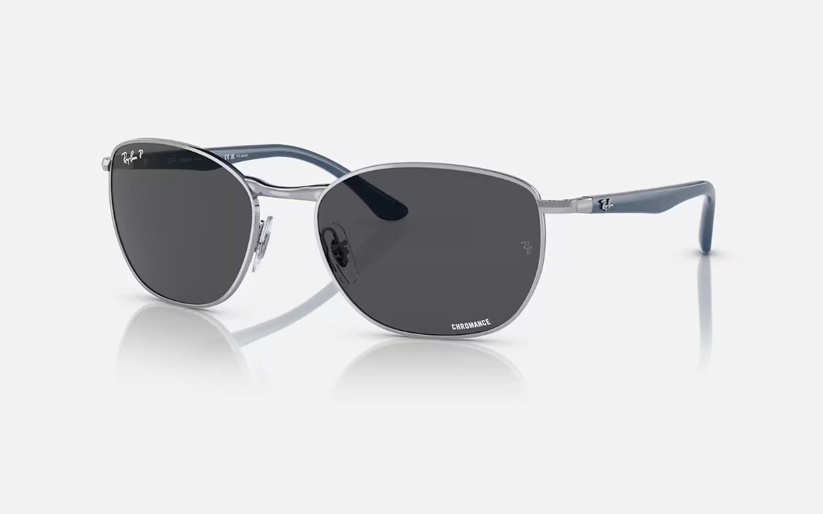 

Солнцезащитные очки унисекс Ray-Ban RB3702 серые, RB3702