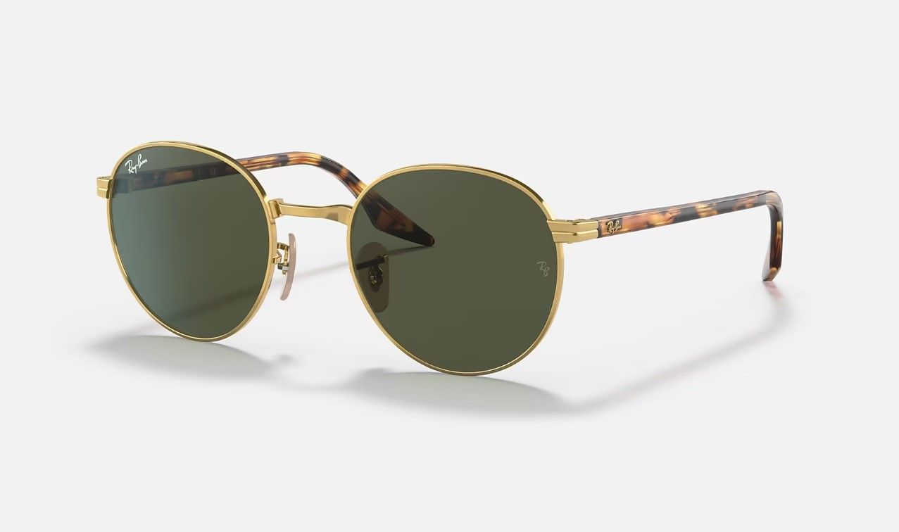 

Солнцезащитные очки унисекс Ray-Ban RB3691 зеленые, RB3691