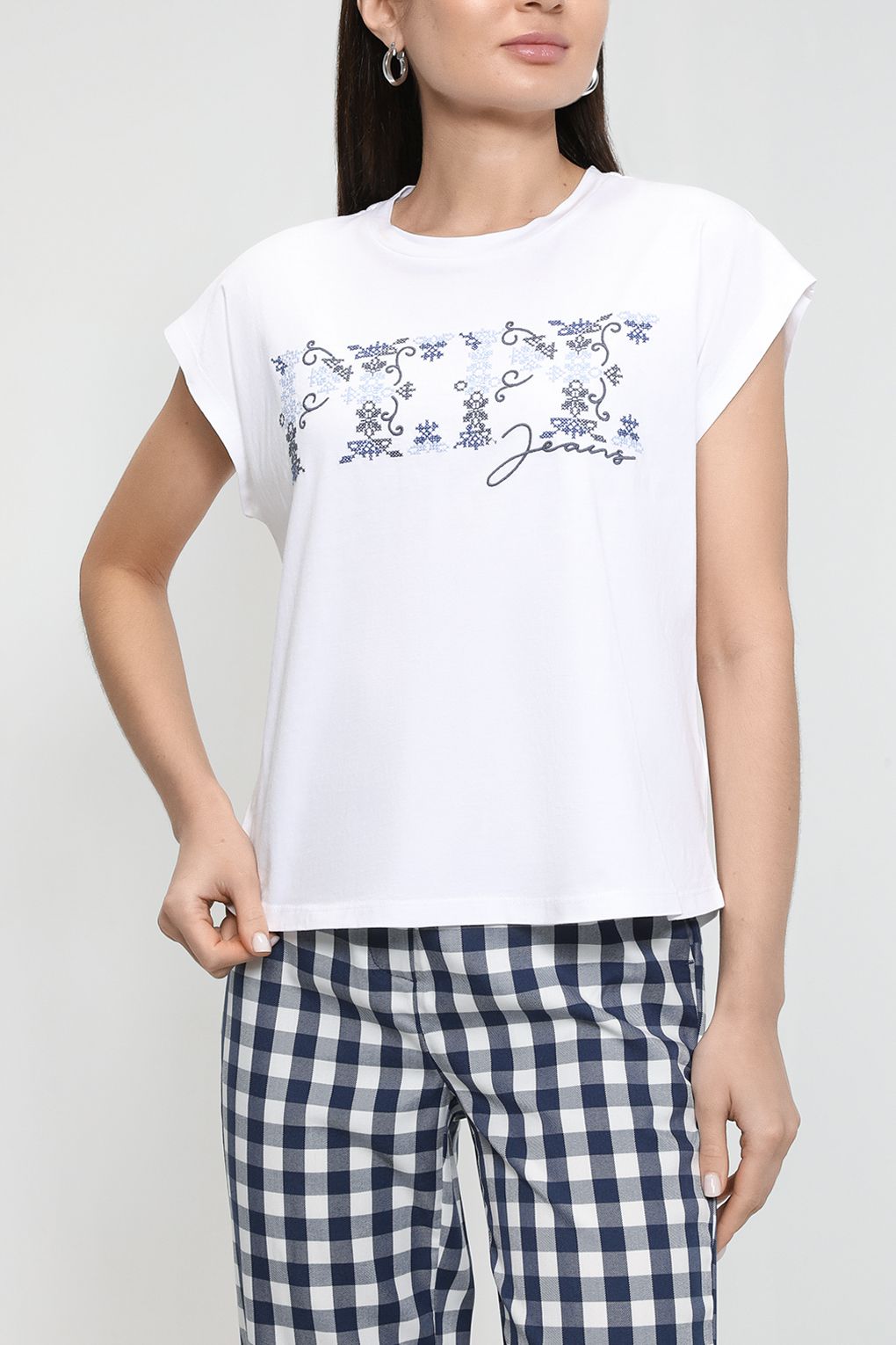 

Футболка женская Pepe Jeans London PL505446 белая S, Белый, PL505446