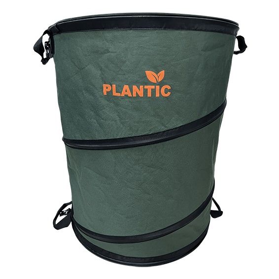 Мешок для мусора Plantic 26402-01 садовый многоразовый 158 л темно-зеленый