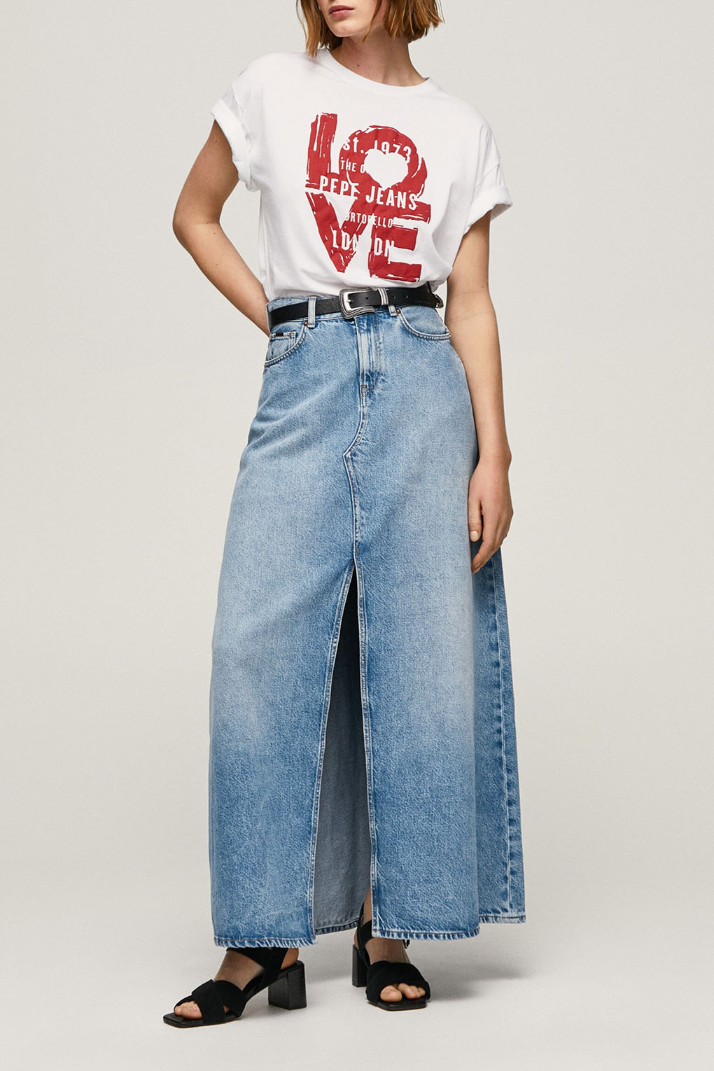 

Футболка женская Pepe Jeans London PL505441 белая L, Белый, PL505441