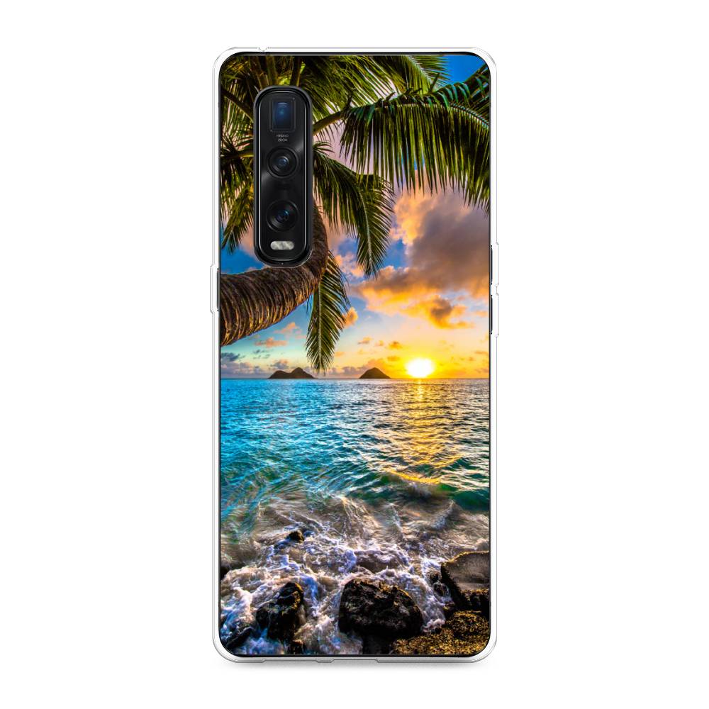 

Чехол Awog на Oppo Find X2 Pro "Восход 5", Разноцветный, 253350-4