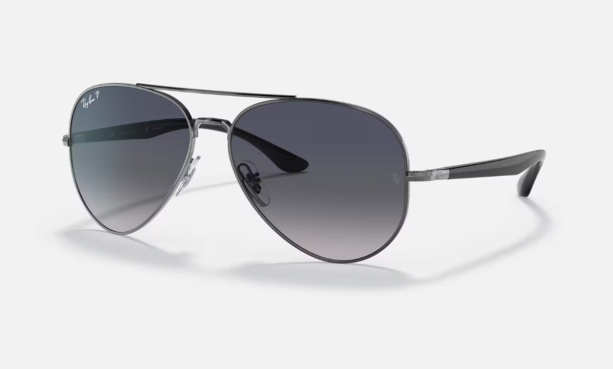 

Солнцезащитные очки унисекс Ray-Ban RB3675 синие, RB3675