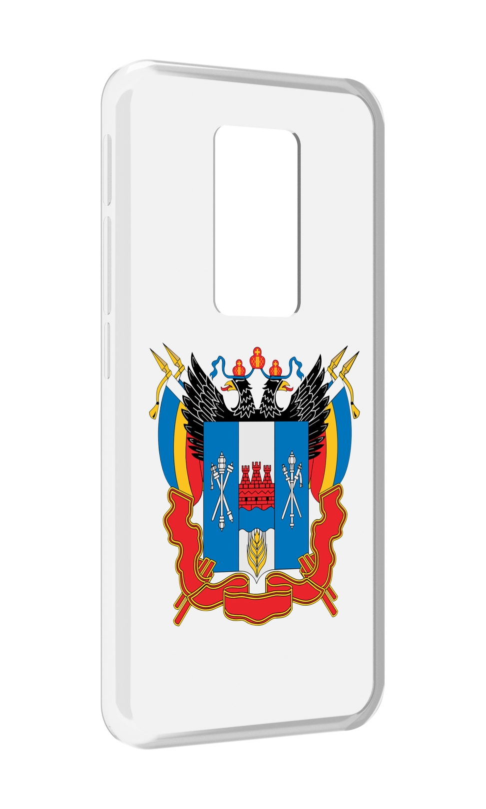 

Чехол MyPads герб-ростовская-область для Motorola Defy 2021, Прозрачный, Tocco