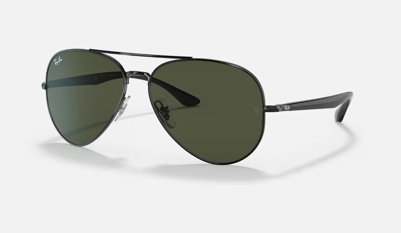 

Солнцезащитные очки унисекс Ray-Ban RB3675 зеленые, RB3675