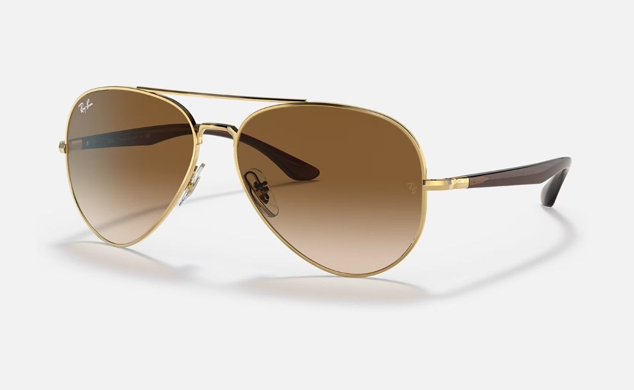 

Солнцезащитные очки унисекс Ray-Ban RB3675 коричневые, RB3675