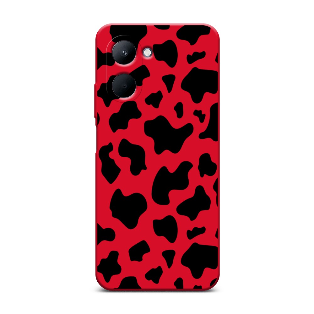 

Чехол Awog на Realme C33 "Пятна коровы черные", Черный, 2511353-1