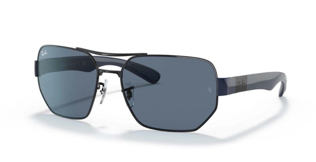 

Солнцезащитные очки унисекс Ray-Ban RB3672 синие, RB3672