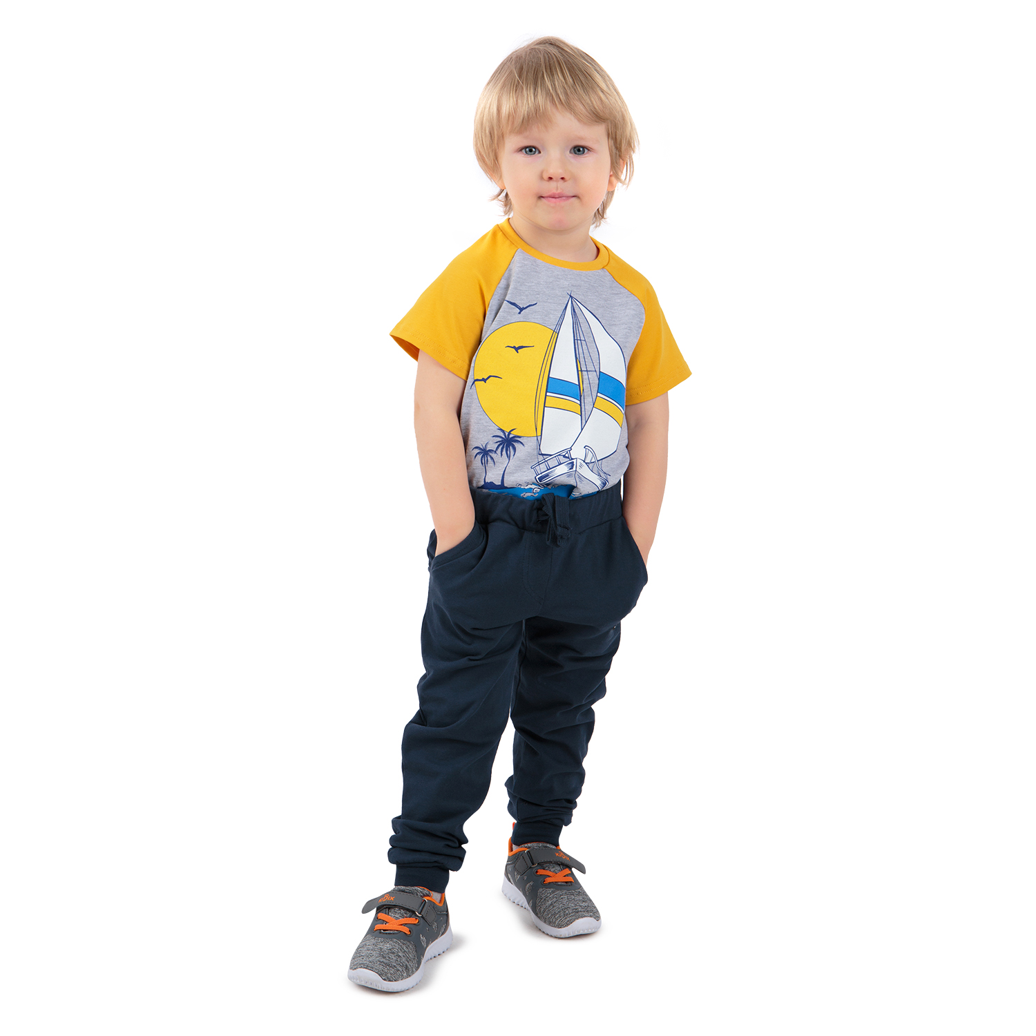 

Брюки Leader Kids синий р.116, ЛКЛ20215345пк01У