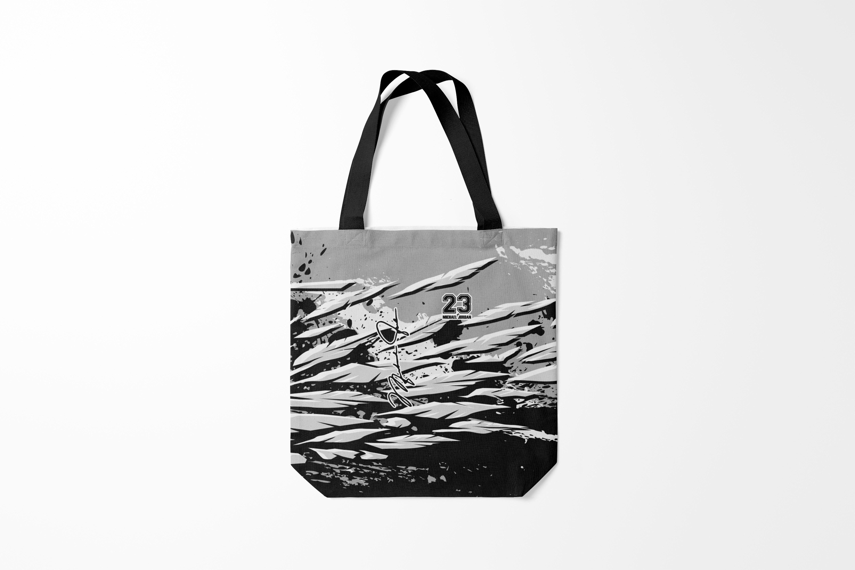 

Сумка шoппер унисекс Burnettie NBA Michael Jordan 23, голубой; розовый, NBA Michael Jordan 23