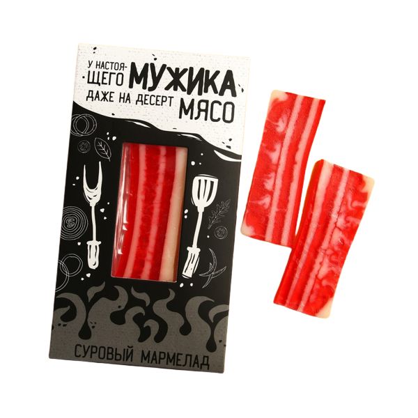 

Мармелад-мясо Настоящему мужику, 3 шт. х 40 г